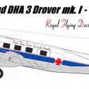 SL590R - DHA Drover 3, Mk1-Royal Flying Doctor Service of Australia 