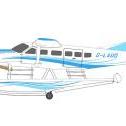 SL613R -Cessna C208 Amphibious Floatplane - Copyrighted Image
