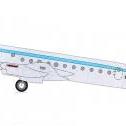 SL646R- Avro Tudor V in British South American Airways - copyrighted Image